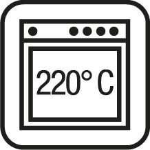 Egnet til fryser ned til -18C